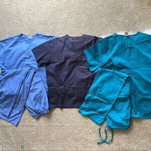 Colorful Men’s Scrub Set #21